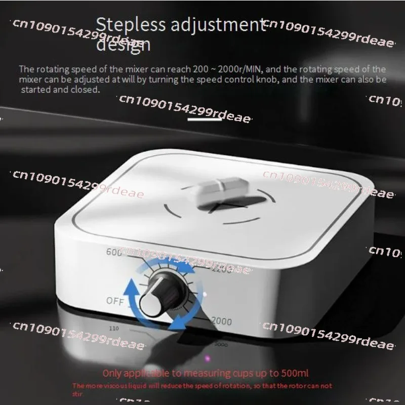 Low high speed adjustable mixing instrument magnetic stirrer mini small electromagnetic stirrer laboratory mixing table