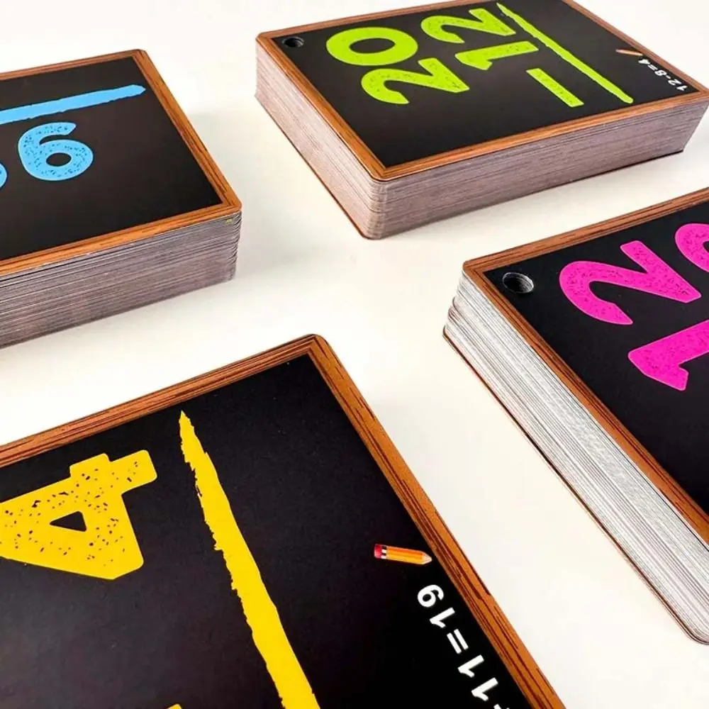 50 teile/satz Frühe Bildung Arithmetik Karten Addition Subtraktion Multiplikation Division Montessori Math Spielzeug Denken Übungen