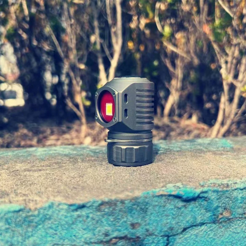 

AMUTORCH AL2s NB70.4 LED 6000K Titanium Right-angle Mini Flashlight