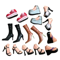 Classic Dancing Doll Doll Shoes Sneakers Leather Design Shoes Boots Colorful Doll Novelty Decors Parts Girl Gift Toys