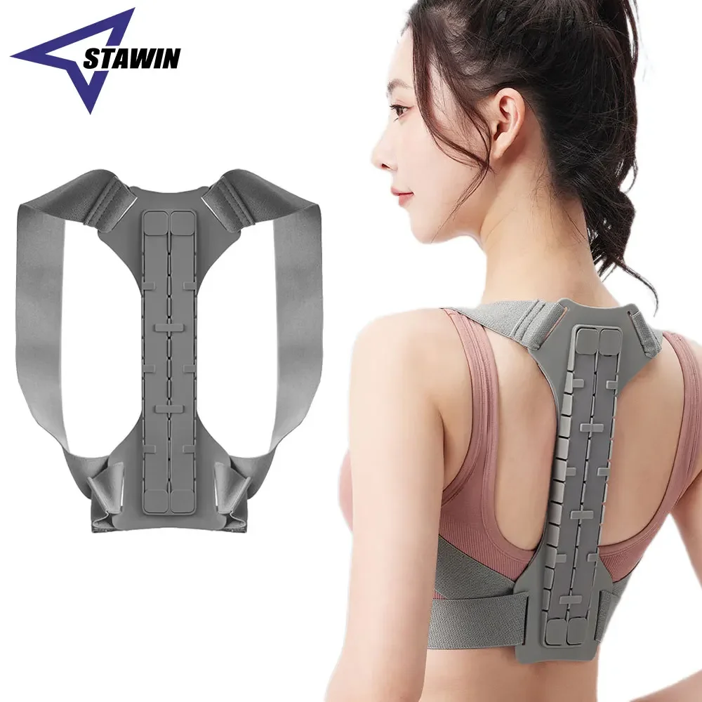 Sports Posture Corrector for Men & Women - Adjustable Shoulder Posture Brace - Upper Back Brace - Invisible Thoracic Back Brace