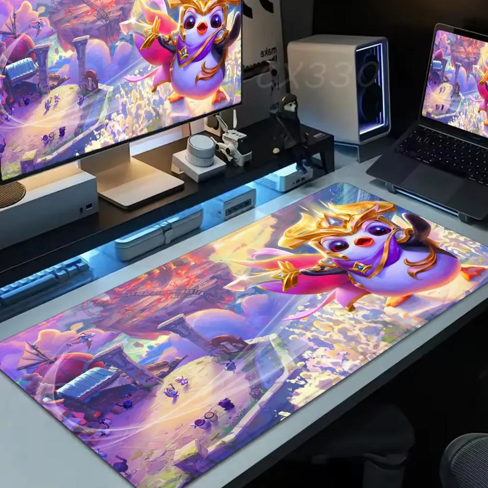 

Teamfight Tactics Mouse Pad Large Computer Mousepad Office 1000x500mm XXL Pc Gamer Non-slip Rubber Keyboard Deskmat