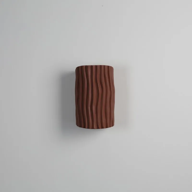 

Modern designer artistic atmosphere bedroom living room background wall porch over wall lamp wabi sandy wind