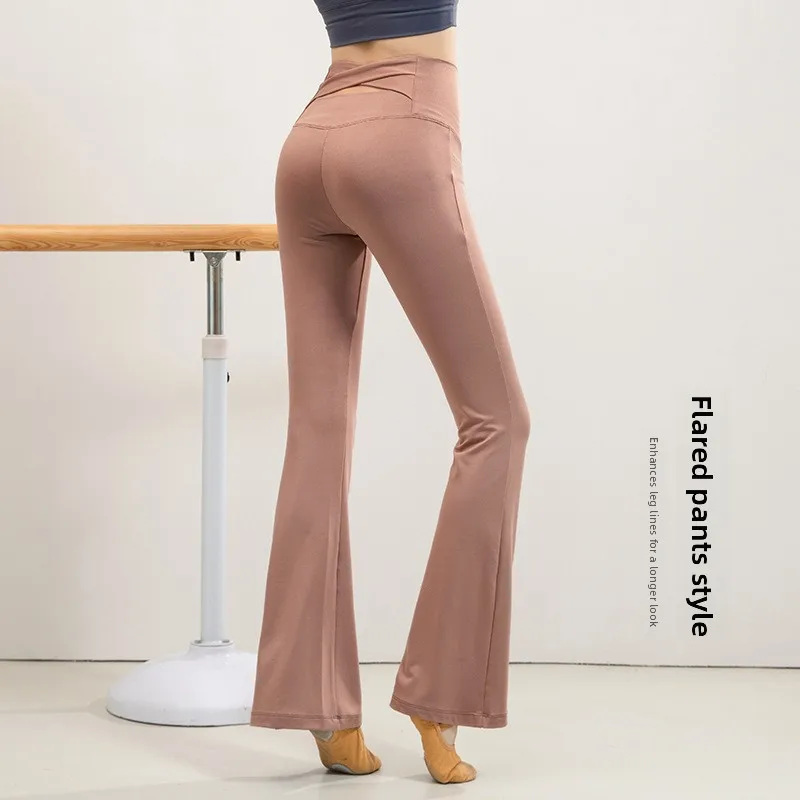 High Waist Yoga Pants Women's Thin Fce Fitn Trousers High Elastici Naked Sensation Long Pants Spring Season