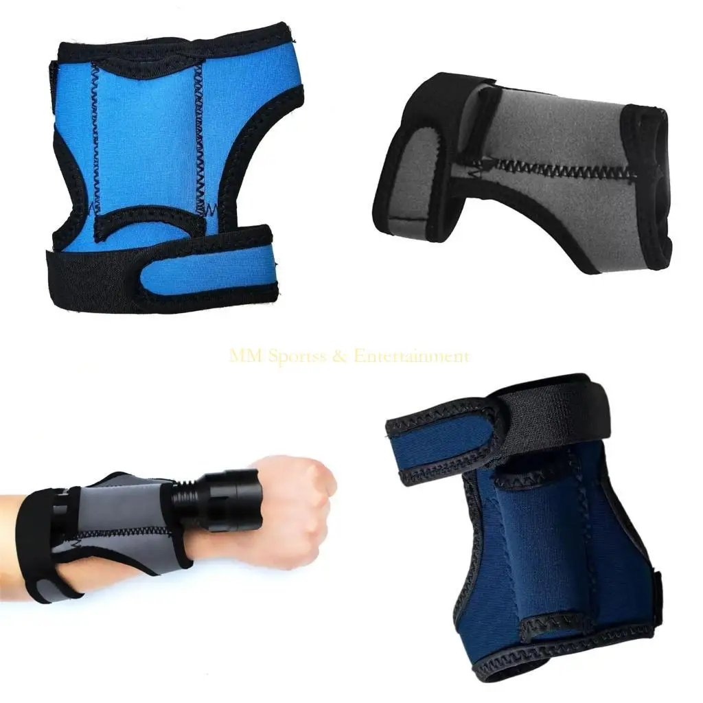 31BEBE DIVIVE FLARDING GLOVE حامل قابلة للتعديل تحت الماء الغطس LED Torch Torch Hand Strap Strap Diving Flashlipr