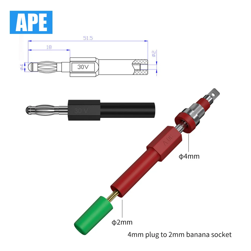 Imagem -03 - Teste Multímetro Leva Kit com Clipes Jacaré Conjunto de Sondas Elétricas Digitais 22 Pcs