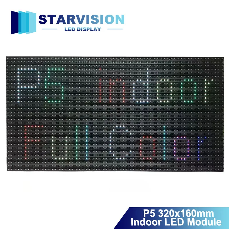 P5 Full Color Indoor LED Module 320x160mm LED Screen Module Wholesale High Brightness