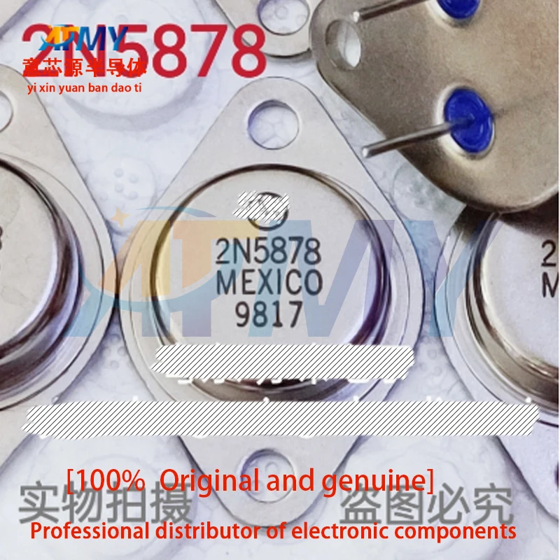 

2N6385 2N5878 2N5876 LM396K Iron Cap Gold Seal Power TO-3