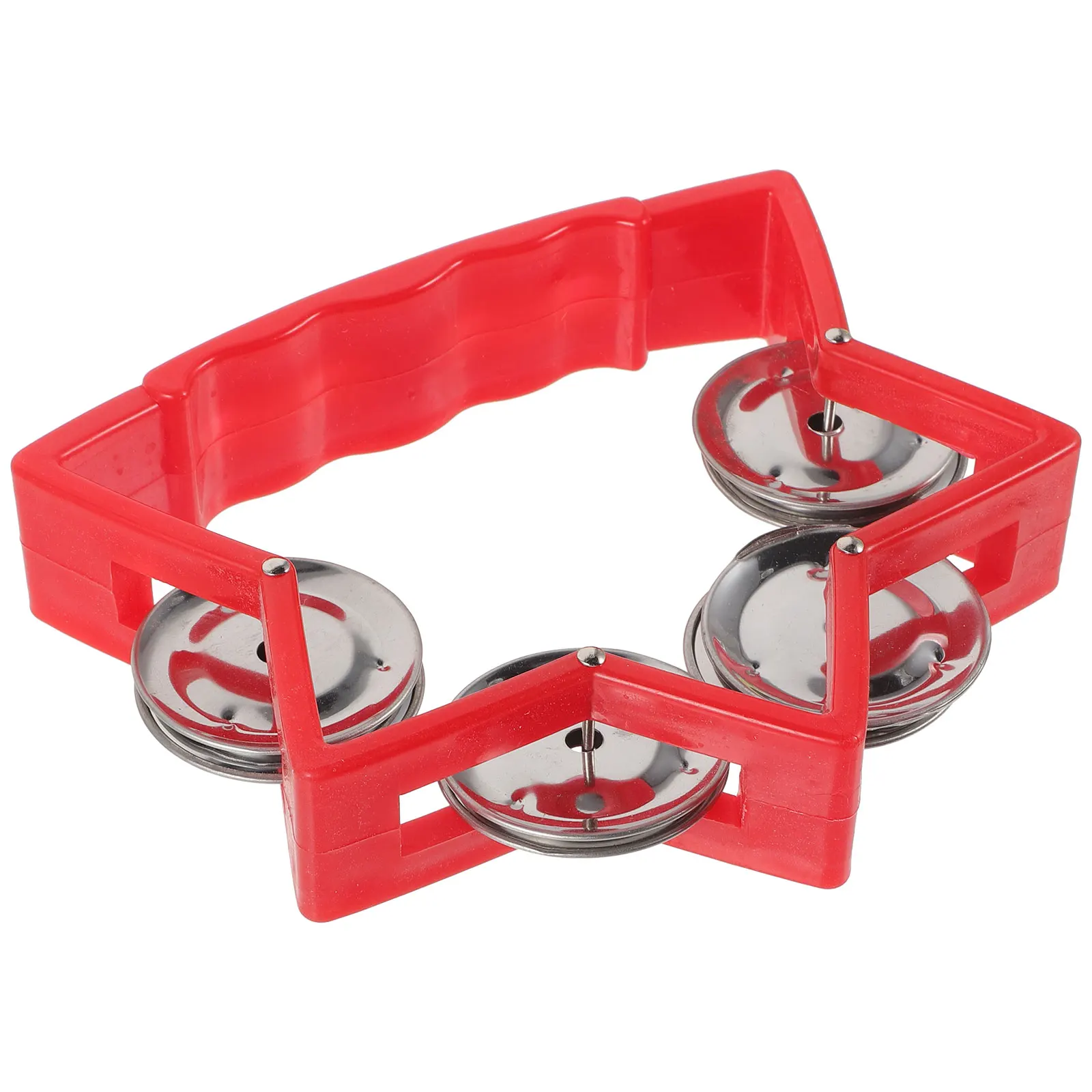 

Music Teaching Aids Ringing Musical Rhythm Tambourine Toys Puzzle Plastic Percussion Instruments Shaker Hand Bell Child