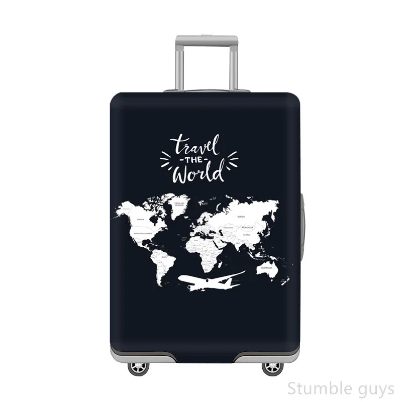 

Heavy Duty Elastic Suitcase Cover Protective Anti-Scratch Dustproof Luggage Sleeve Useful For Road Trips 18-32 Inch