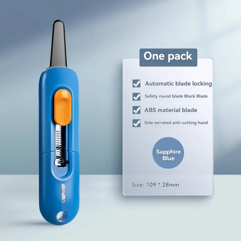 1PCS Art Knife Safe Unboxing Craft Multi functional Office and Home Hand Cutting Tool with High Aesthetic Value