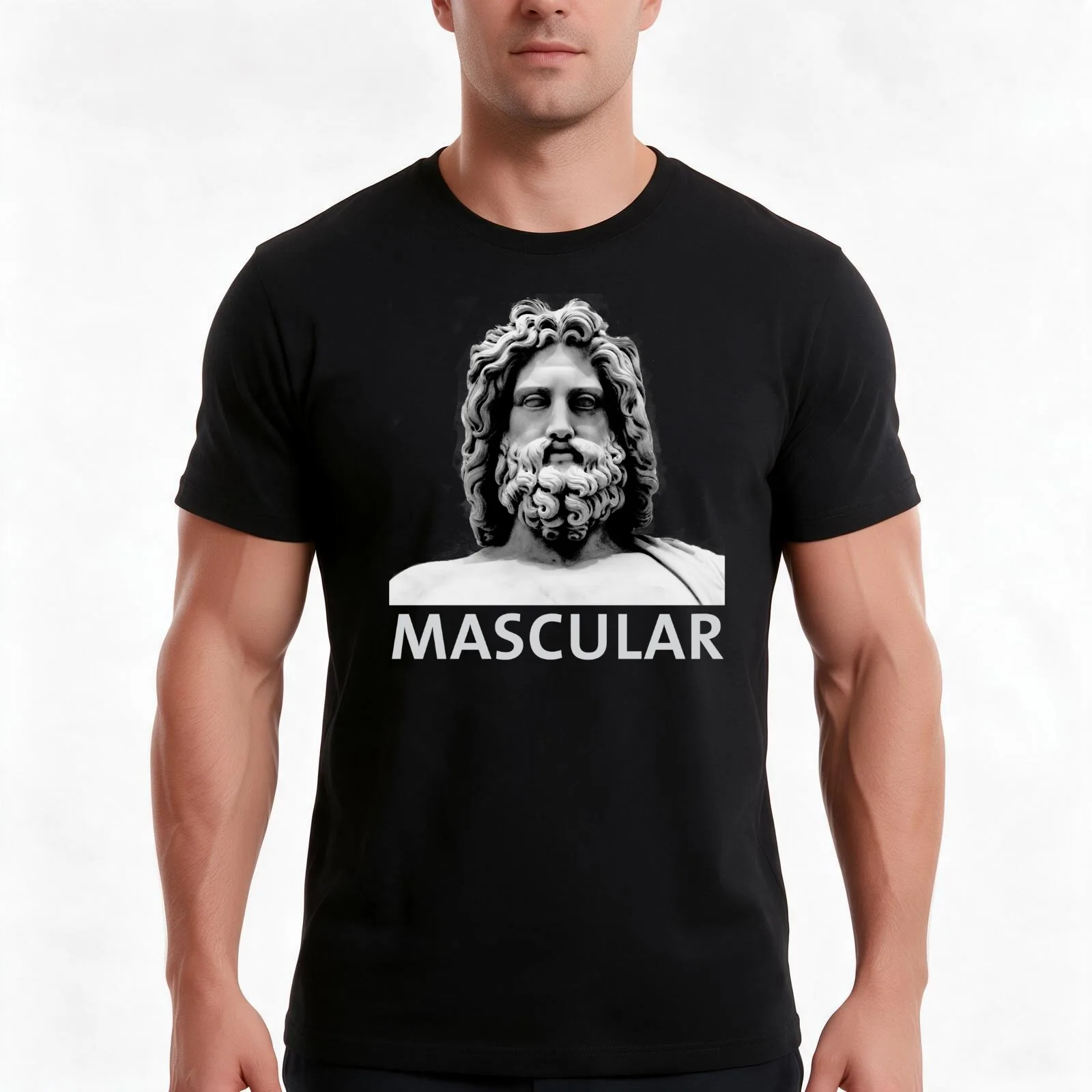 MASCULAR Issue No. 21 Spring 2018 - HISTORY T-Shirt, Summer Casual Cotton Tee, Oversized Streetwear Tops, Vintage Graphic Print