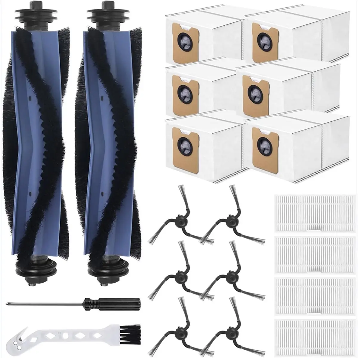 T867C◐◆◀♥Replacement Parts for C10 Robot Vacuum Cleaner Accessories Roller Brush HEPA Filters Side Brushes Dust Bags 【Buy Now】