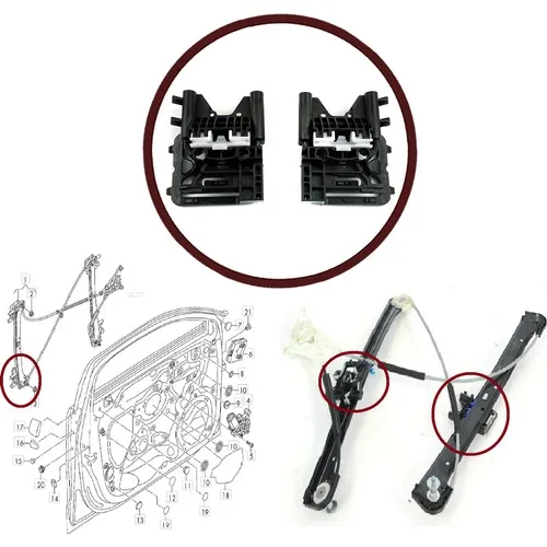 For Range Rover Front Back Glass Jack Clip For L405 Seti CK52-23201-AK