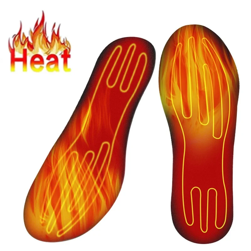 35-41 Eu Size Usb Verwarming Inlegzolen Warme Sok Pad Mat Elektrisch Gemakkelijk Clippen Wasbare Thermische Voor Voeten winter Man Vrouwen
