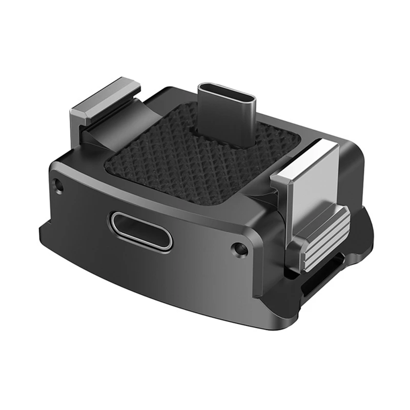 Charging Base For DJI OSMO Pocket 3 Camera 1/4 Mount Adapter Connector Fixed Holder Quick Release Accessory