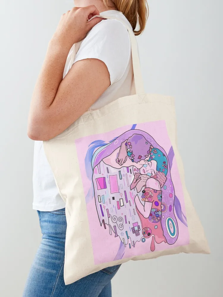 

THE KISS  Tote Bag Big bag Shopper handbag Women's bag Women bags