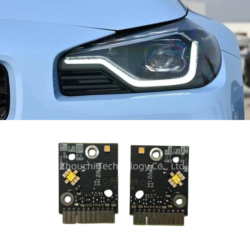 White LED Board For 2022 2023 BMW 2 series M2 LCI G42 G87 M240i Headlight Daytime Running Light Turn Signal Module