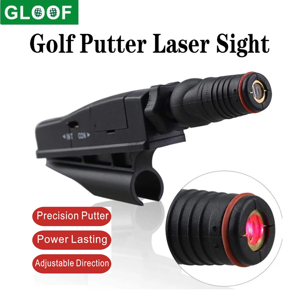 Golf Putter Laser Sight Training Golf Practice Aid Aim Line Corrector Improve Aid Tool Putting Laser Sight Aid Golf Accessories