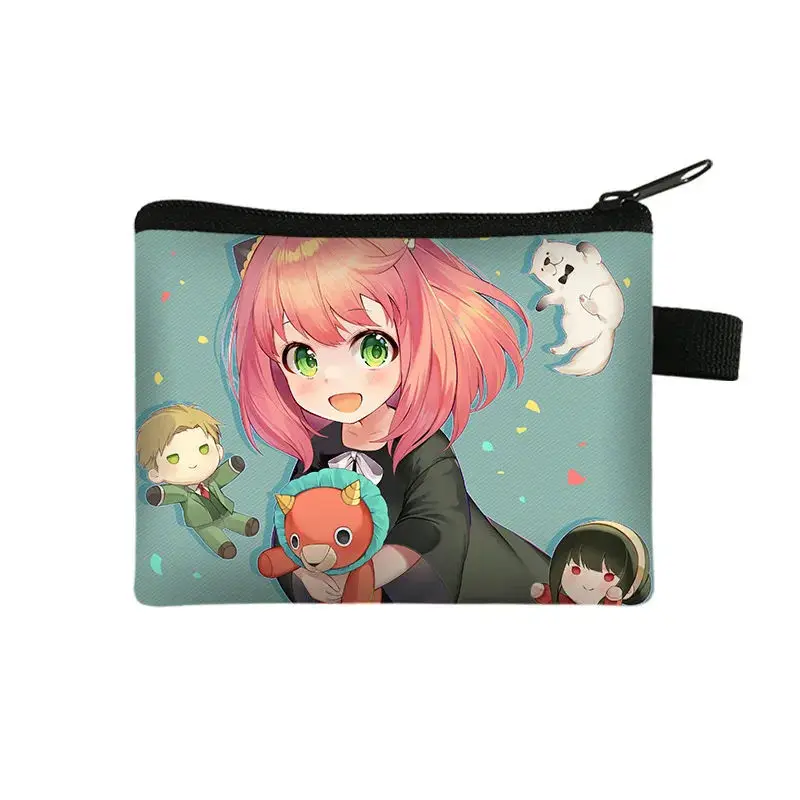 Spy X Family Aniya Portable Purse Coin Key Storage Bag Clutch Student Gift Anime