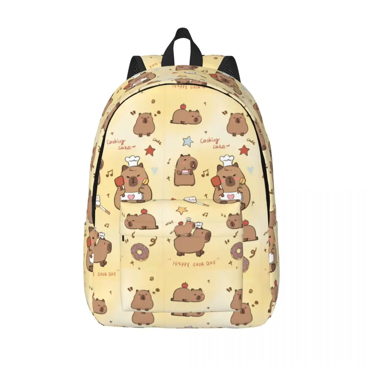 

Capybara Backpack Kawaii Backpacks Boy University Soft School Bags Designer Rucksack