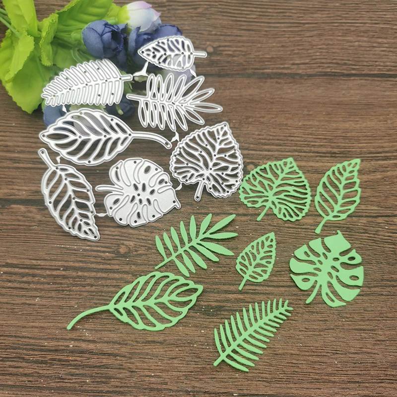 7 stuks laat kaart snijden dies stencils voor diy scrapbooking decoratieve embossing handwerk matrijs snijmal