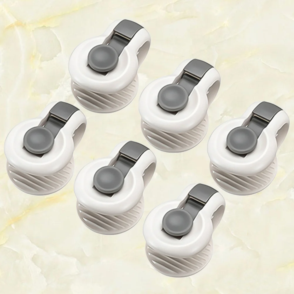 

6 pcs Duvet Corner Locks Abs Non-Slip Quilt Clips For Bed Sheets Mattress Pads Tablecloths Sheet Fasteners Home Storage