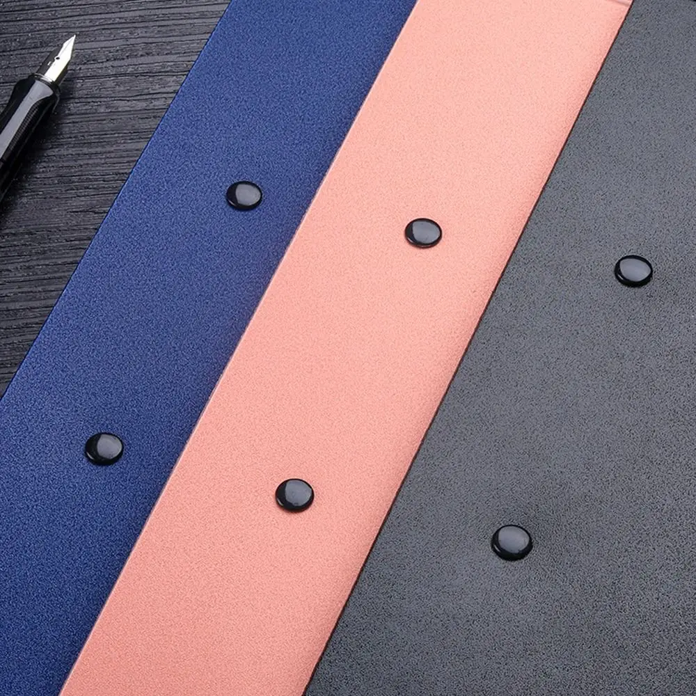 A4 Frosted File Folder Creative Clipboard Writing Pad Memo Clip Board Double Clips Test Paper Storage Organizer School Supplies