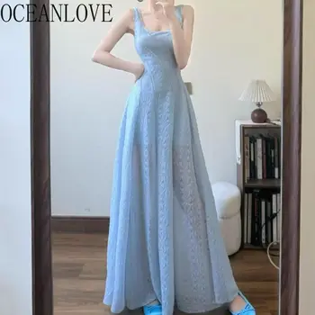 10 best sales długa niebieska sukienka - №9