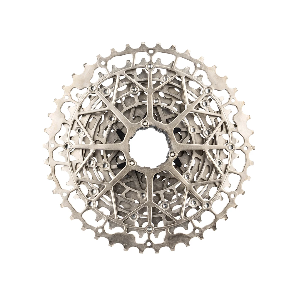 ZTTO UltraLight MTB 9 Speed Hollow Cassette Bike 9S 11-40T 11-42T HG Structure Sprocket k7 High Carbon steel Bicycle Freewheel view 3