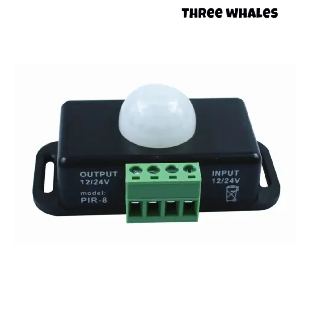 DC 12V 24V 8A Automatic Adjustable PIR Motion Sensor IR Infrared Detector Switch Module for LED Strip Light Lamp