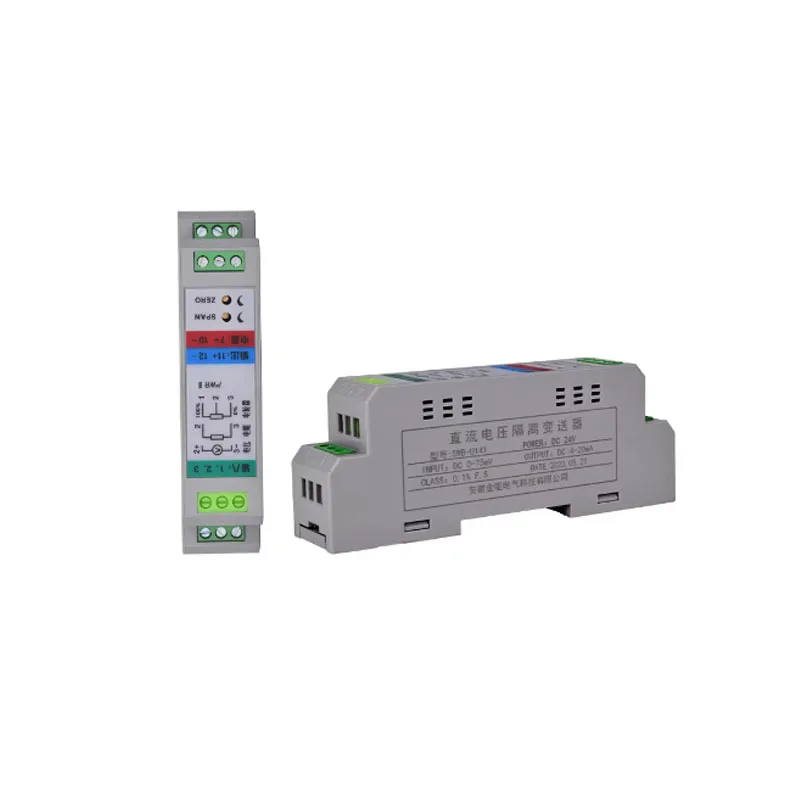 Temperature Converter Thermocouple RTD Cu50 Pt100 Pt1000 to 4-20mA Analog Signal Isolator Temperature Transducer Sensor