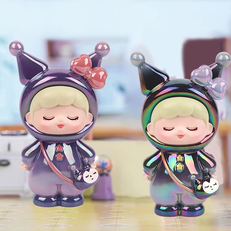 Kreative süße Blind Box Figur Harz Desktop Display Geburtstagsgeschenk für Freundin beste Freundin Spielzeug und Hobbys trendige Blind Box