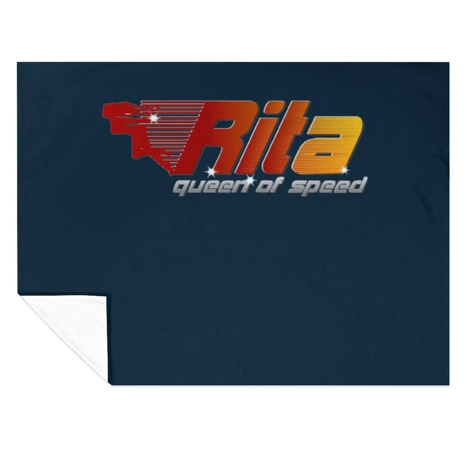

Rita the Queen of Speed Throw Blanket Softest For Baby Summer Beddings Luxury Designer Blankets