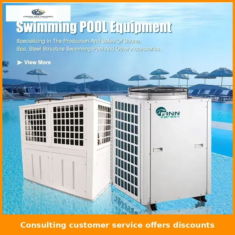 Finlin Variable Frequency Air Source Heat Pump Swimming Pool Heater Residential Energy-Saving Swimming Pool Water Heater with