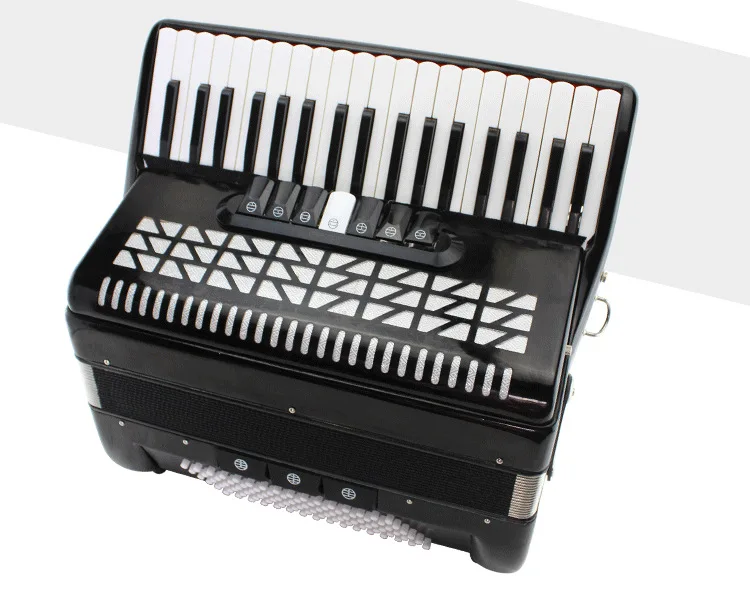 High Quality Accordion Keyboard Instruments With Accordion Straps, 120 Bass 3 chorus keyboard accordion