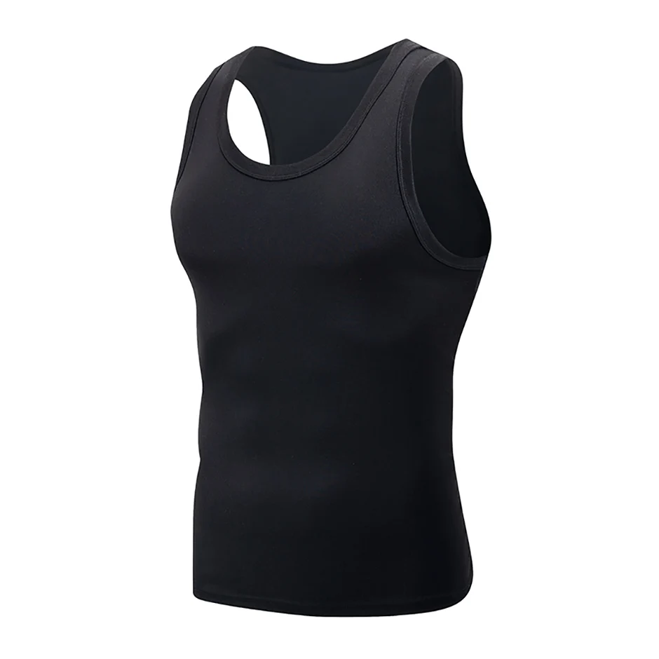 1/3 Stück Herren Four Seasons Schwarz und Weiß klassische Farbe Basic Weste Übergröße Jugend Sport und Freizeit Laufen Joker Bottoming – Detail 12