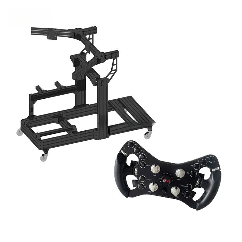 

Hot Sale Sim Racing Steering Wheel High Sensitivity Stable Performance Comfort Control Auto Upgrade Accessory