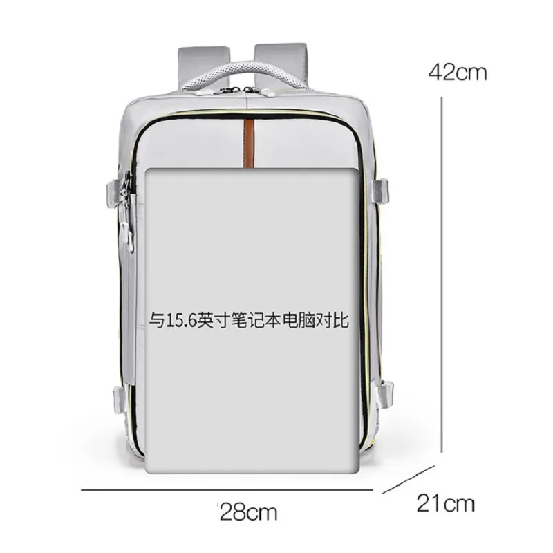 Fashionable High Capacity Travel Backpack Multi-functional School Bag for Men And Women Business
