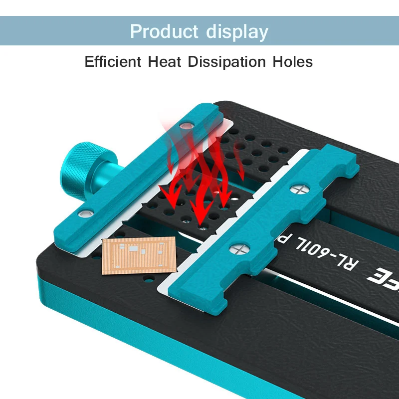 RELIFE RL-601L Plus Motherboard Repair Fixture Chip Heat Dissipation Universal Special-Shaped Motherboard Jig Board Holder Clamp