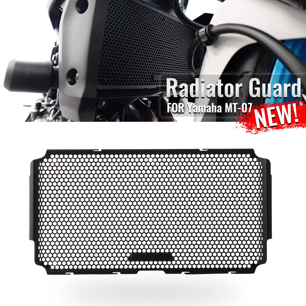 For MT07 MT-07 2025 New Accessories Radiator Cover MT 07 Motorcycle Radiator Cooling Net Radiator Grille Protective Net