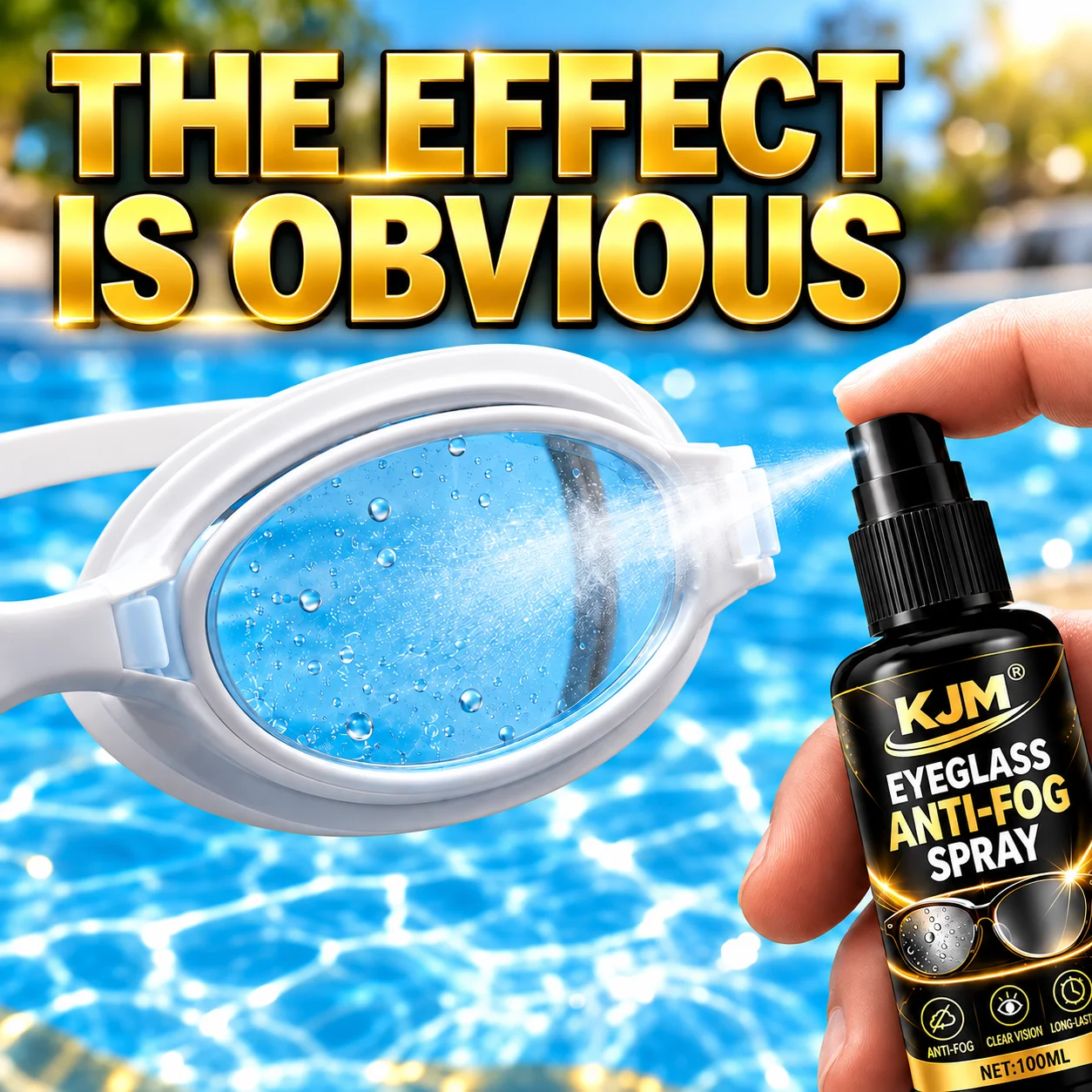 Spray anti-buée KJM pour lunet - Goggles Swim avis et prix