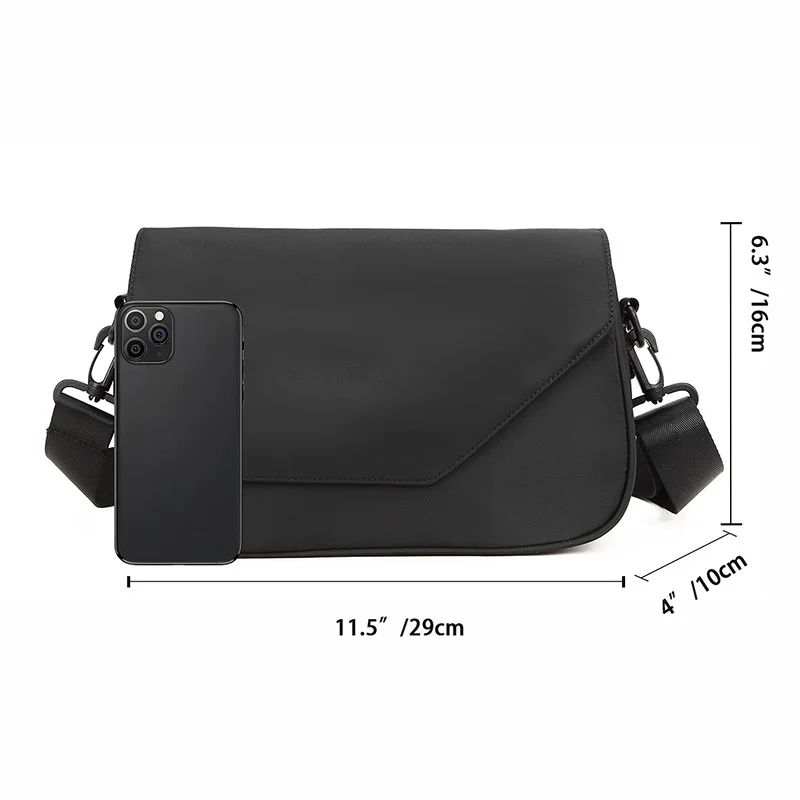 New Minimalist Sling Bag for Men, Spacious Crossbody Chest Pack, Versatile Casual Outdoor Shoulder Bag