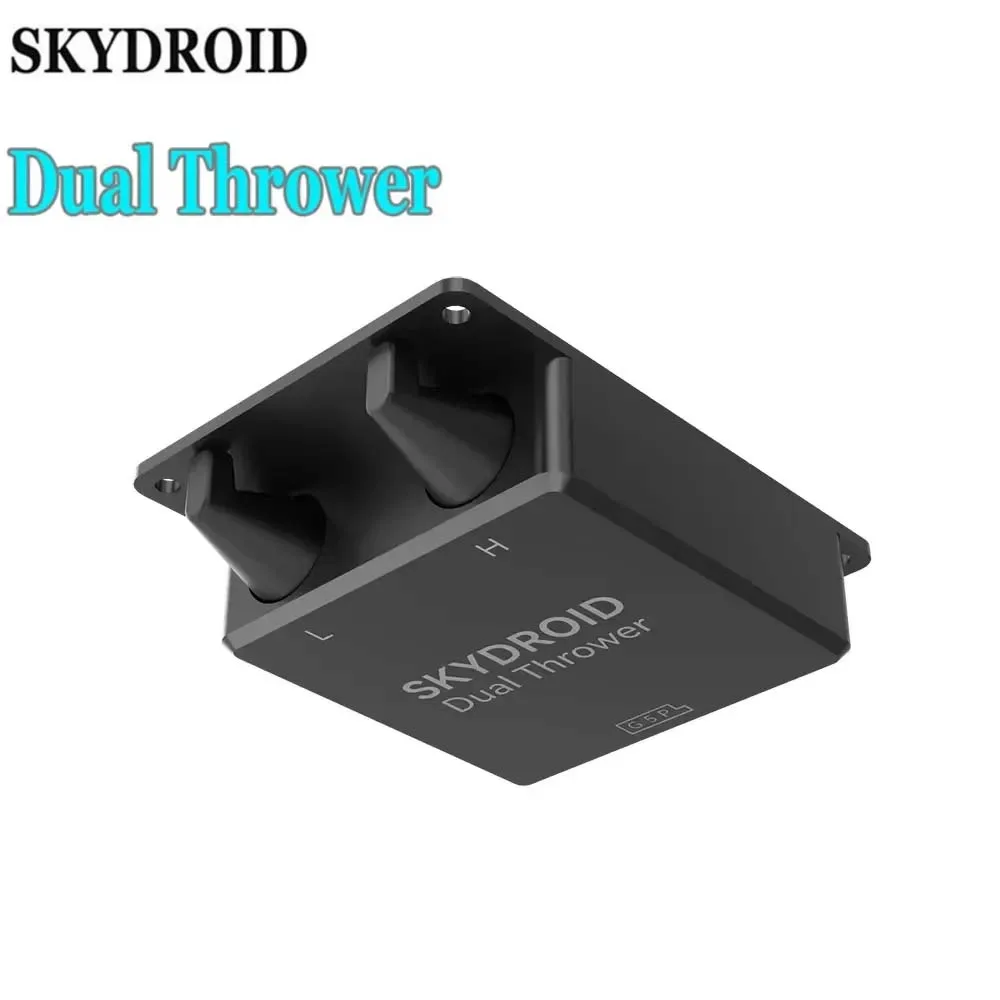

Двойной метатель Skydroid, двойной путь, высокая емкость до 2 кг, легко подвешивается для радиоуправляемого дрона