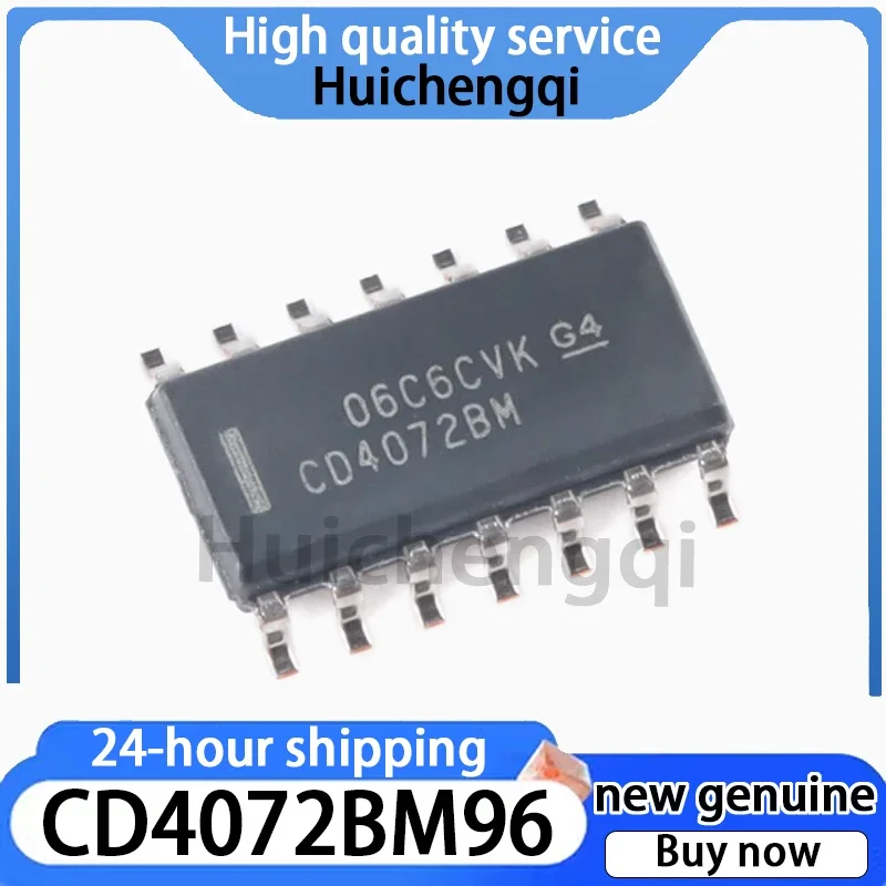 10PCS Original Genuine CD4072BM96 Patch SOIC-14 Dual Channel 4 Input 3V To 18V or Door
