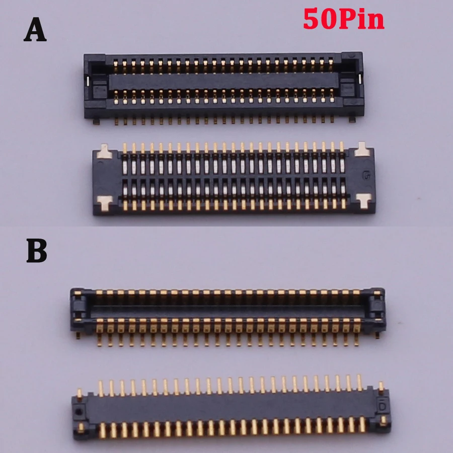 1-2Pcs Disk Laptop HDD Plug Port Board FPC Connector Hard Drive Interface For ASUS X555 X555LI X555LD X555L X555LP X555LJ 50 Pin