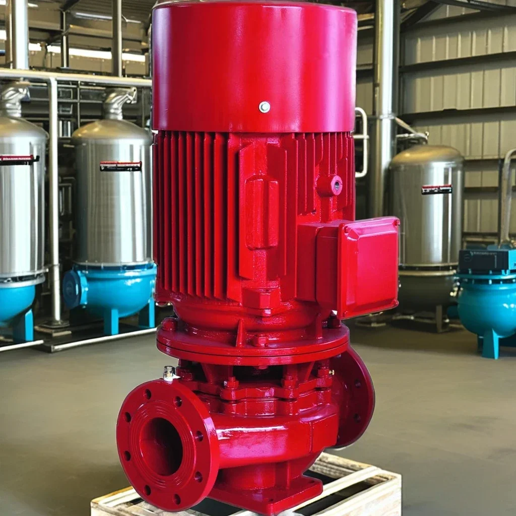 High Quality Customizable Voltage Fire Pump System-Fueled Centrifugal Fire Extinguishing Spray Metal Construction Motor