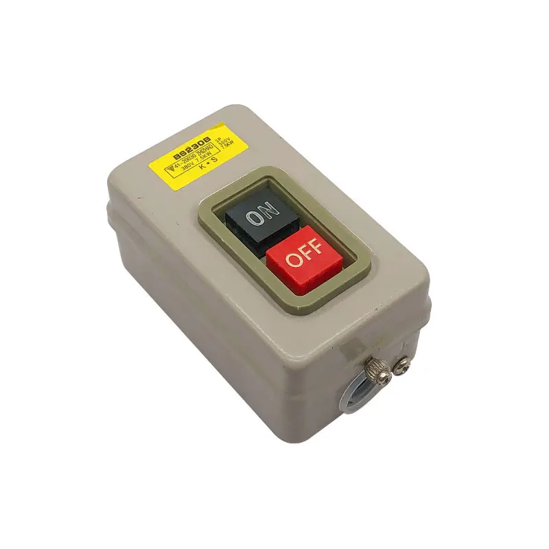 For 400type Cutting Tools 380V Cutting Switch For Heavy-duty Cutting Tasks Grey Sturdy Industrial Switch For Tools