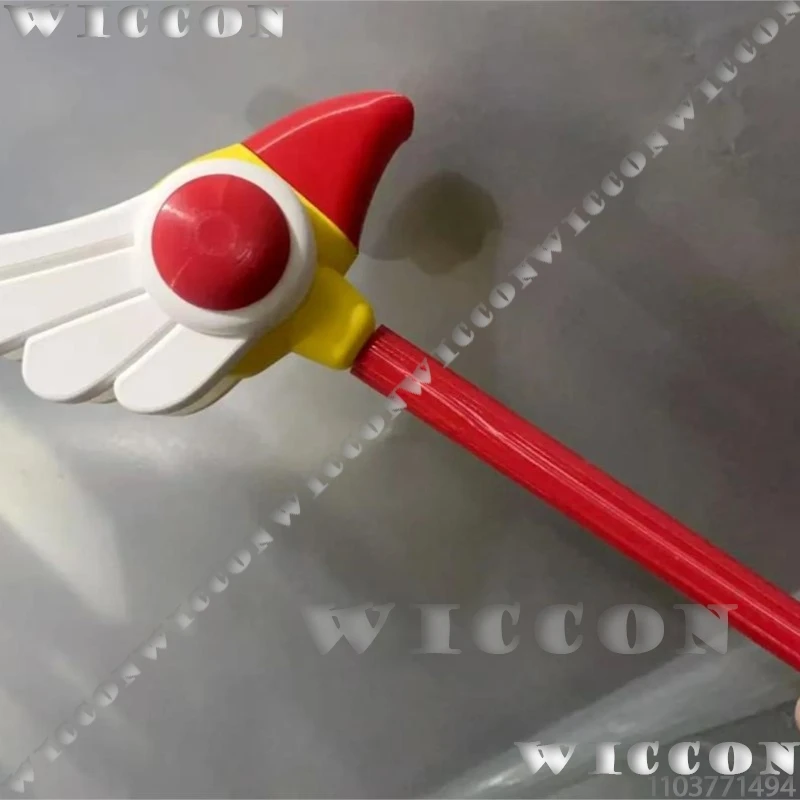 Cardcaptor Sakura Sakura Magic Wand Birdshaped Staff Toy Cosplay Prop Anime Girls Anime Card Cosplay Captor Comic Con Festival view 4