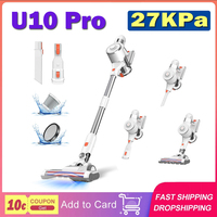 Ultenic U10 Pro Cordless Vacuum Cleaner 400W 27Kpa Max Suction 5-Layer Filtration 115000rpm Speed Motor 35min Runtime